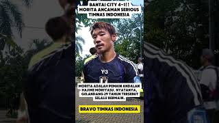 Morita ancaman serious reels football sepakbola viralvideo video [upl. by Irollam]