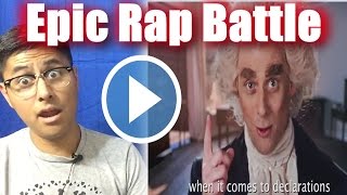 Frederick Douglass vs Thomas Jefferson Epic Rap Battles of History  Season 5 Reaction [upl. by Ika36]