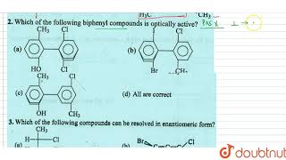 Presence of chiral center is not an essential condition to show optical isomerism [upl. by Esinej]