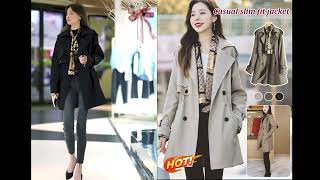 The most popular trench coat in Asia  Perfect for women in every ages [upl. by Ahseenyt]