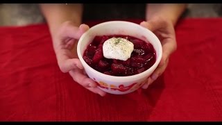 Traditional Ukrainian Borscht Recipe [upl. by Krakow]