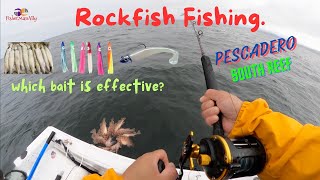 Rockfish Fishing Pescadero South Reef Which Bait is Effective [upl. by Erda569]