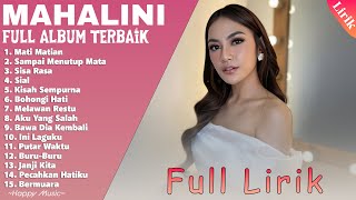 Mahalini Full Album Lirik  Kumpulan Lagu Terbaik Mahalini  Lagu Pop Indonesia Terbaru 2024 [upl. by Drud]