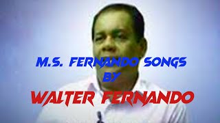 M S FERNANDO SONGS BY WALTER FERNANDO MP3 [upl. by Tamarra]