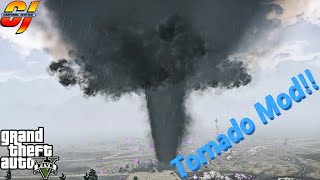 How To Install The Tornado Mod  By Request  GTAVMods  criminaljusticeyoutube [upl. by Alicsirp334]