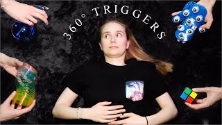 Your 360° ASMR Session  20 Triggers [upl. by Neehsas482]