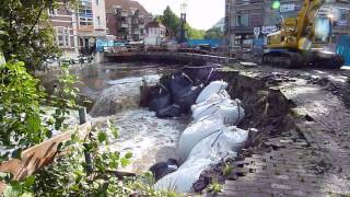 Hochwasser in Nordhorn [upl. by Ettelorahc]