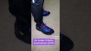 Air Jordan 14 Retro DB Doernbecher 2019 ON FEET [upl. by Eilesor]