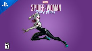 Marvel’s SpiderWoman Gwen Stacy  PC trailer [upl. by Rosdniw]