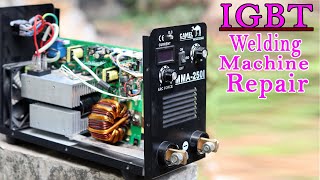 WELDING MACHINE REPAIR SERIES PART 2  MOSFETIGBT BASED INVERTER WELDING MACHINE REPAIR [upl. by Anayit]