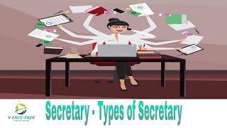 Secretary and Types of Secretary  Office Secretaryship  Skill Development Course  Lecture2 [upl. by Allebara]