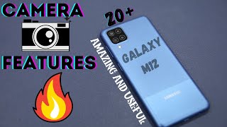 Samsung Galaxy M12 Camera Features amp How to use it Hindi [upl. by Lynad471]