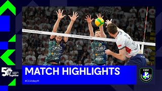 Highlights  Sir Sicoma Monini PERUGIA vs Grupa Azoty KĘDZIERZYNKOŹLE  CEV CL Volley 2023 [upl. by Anicnarf]