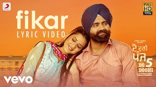 Fikar  Official Lyric Video  Rahat Fateh Ali Khan Neha Kakkar  Badshah  Do Dooni Panj [upl. by Enella913]