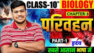 10th biology chapter 3 Part1 परिवहन class 10  parivahan class 10th  10th Bio 2024 🔥 [upl. by Merton548]