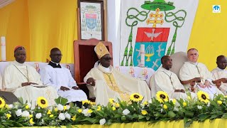 Deuxième partie de la messe dordination de Mgr Abel Liluala archevêque de Pointe Noire [upl. by Cirtap]