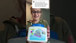 How to Open The OxiClean Laundry Sanitizer Lid [upl. by Weiss273]