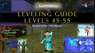 Everquest P99  Racing to the End Game Necromancer Leveling 4555 [upl. by Partan]