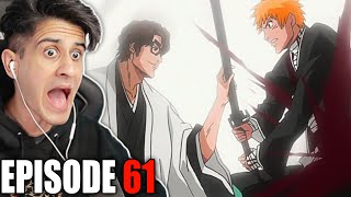 AIZEN VS ICHIGO  BLEACH Episode 61 REACTION [upl. by Unity693]