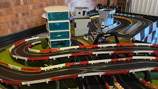 Scalextric Layout 132  Drivers Eye View ScalextricInMyGarage1 [upl. by Doyle]