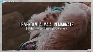 • Hold Me Down  Halsey  Letra en Español amp Inglés [upl. by Aneleh]