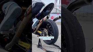 India’s LOUDEST Singlecylinder BIKE  TVS Apache RR 310 Race Bike Exhaust Sound  BikeWale shorts [upl. by Thamora]