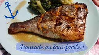 recette facile de daurade au four [upl. by Aime]