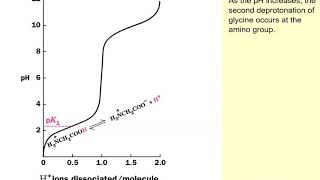 Glycine titration curve [upl. by Litnahs]