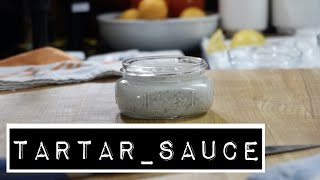 How to make a quick homemade Tartar Sauce shorts [upl. by Kceb]