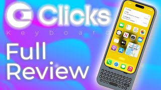 Clicks Keyboard for iPhone 15 Pro Max Either You Love or Hate It [upl. by Stortz]