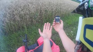 Quad Vlog 3  100kmh po polach  sprzedajemy quada  Quad ATV 110 cc [upl. by Ehrenberg]