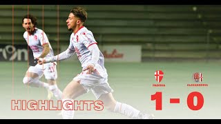 PadovaAlessandria 10 Highlights  22° Giornata Serie C 20232024 [upl. by Inoliel]