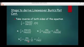 Lineweaver burk plot enzyme kinetics [upl. by Aramot]