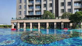 Berenang di hotel Tentrem Semarang [upl. by Landrum581]