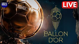 🔴BALLON DOR 2024 LIVE  IS THE WINNER VINICIUS RODRI BELLINGHAM  BALLON D’OR LIVE [upl. by Llezniuq404]