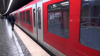 SBahn Hamburg  Züge der City SBahn im Tunnel 1080p [upl. by Jankell]