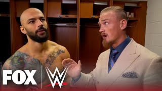 Ricochet tells Ilja Dragunov he’s ready to ‘smack the fake tan off’ of Bron Breakker  WWE on FOX [upl. by Krebs]