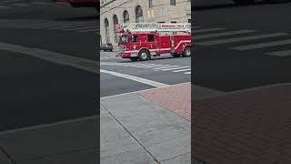 City of Newburgh ny FD responding to Automatic fire alarm [upl. by Lavella]