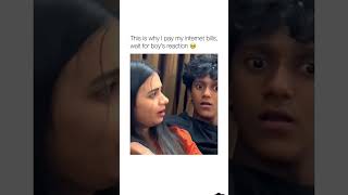 Boy reaction 😵 singing afreenafreen love cover music funny coversong singingcoversongs [upl. by Kcirdnekal]