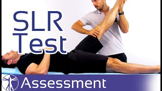 Straight Leg Raise SLR Test  Lasègue Test  Lumbar Radicular Syndrome [upl. by Nwahsuq]