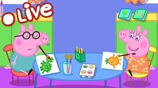 🔴 PEPPA PIG LIVESTREAM 🐷 FULL EPISODES ALL SEASONS 🐽 PLAYTIME WITH PEPPA [upl. by Joleen378]