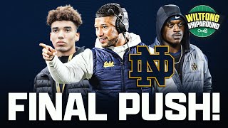 Notre Dame Recruiting Big Flip Updates on Irish Top Targets [upl. by Adiraf489]