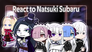 ReZero react to Natsuki Subaru  Full Movie  Part 12  GCRV [upl. by Correy]