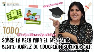 Todo LoQueTienesQueSaber sobre Jóvenes Escribiendo el Futuro nuestra beca de Educación Superior 🎓 [upl. by Ehling]