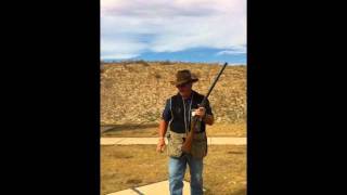 shooting skeet with a muzzleloading shotgun [upl. by Susanetta]