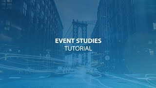 Seasonax Tutorial Event Studies [upl. by Breed]