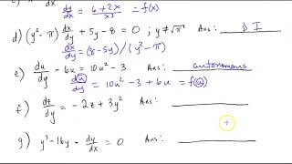 FirstOrder ODEs and Finding Constant Solutions [upl. by Dirgni]