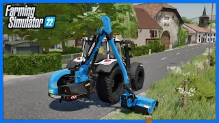 New Mods live  Rousseau EKastor Mower Kommunal Services amp El Villarejo 7 Mods  FS22 [upl. by Attej750]