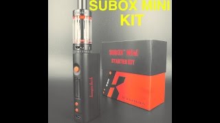 Kanger Subox Mini Starter Kit [upl. by Euqnomod]