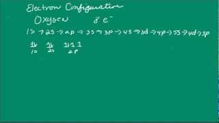 Electron Configurations for Oxygen Strontium and Arsenic [upl. by Orapma]